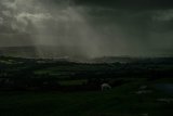 Dartmoor near Tavistock During a Rainstorm