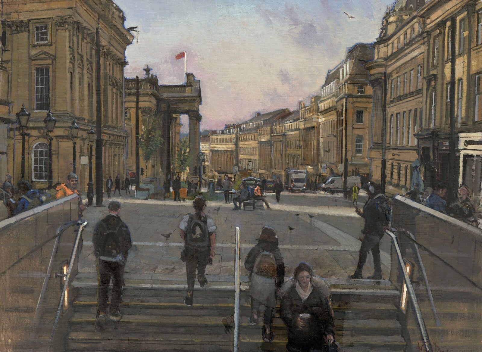 Grey Street Morning