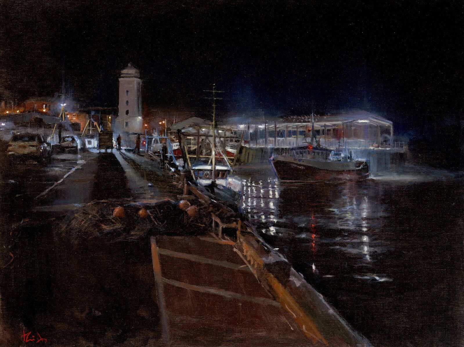 Night Landing, Fish Quay