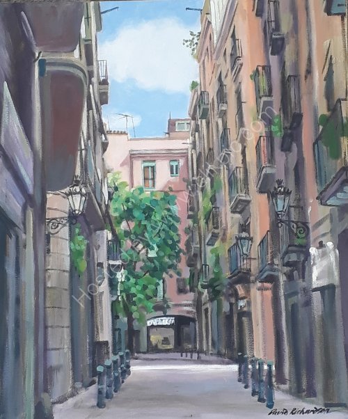 Calle Boria, Barcelona.