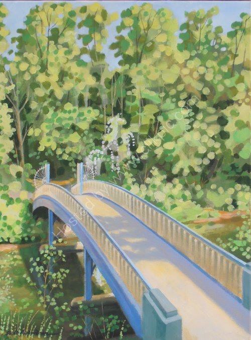 The Humpback Bridge, River Kelvin, Glasgow.