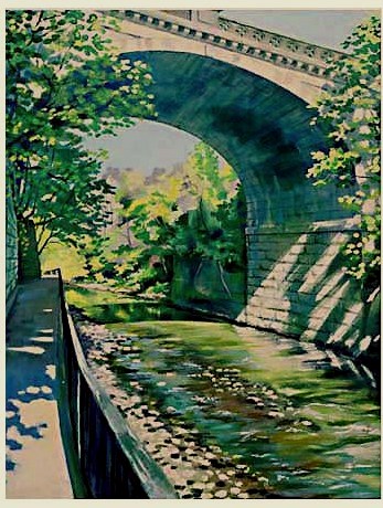 Belmont Street bridge, Glasgow (west view)