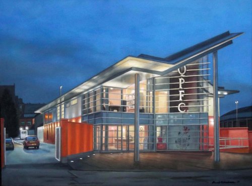 queens park football club pavilion, glasgow