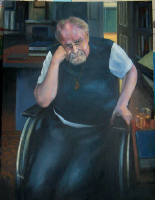 Portrait of Alasdair Gray (1934-2019)