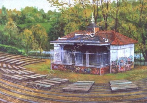 Kelvingrove bandstand, glasgow