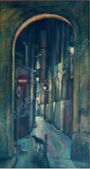 calle arc del teatro Kentucky bar), barcelona