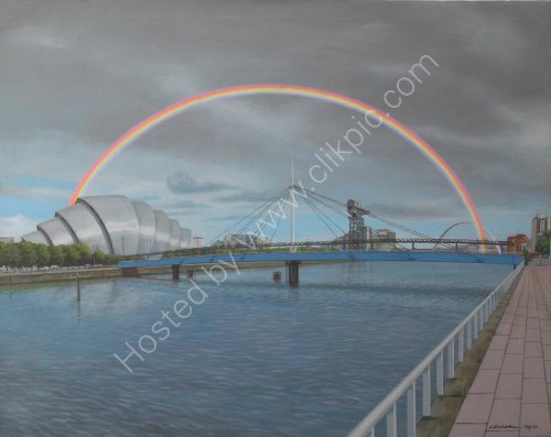 rainbow over the clyde