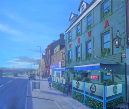 Riva Hotel, Helensburgh (late afternoon)