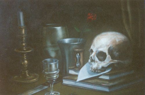 Still life for Warner Bros. theme park haunted house, Madrid