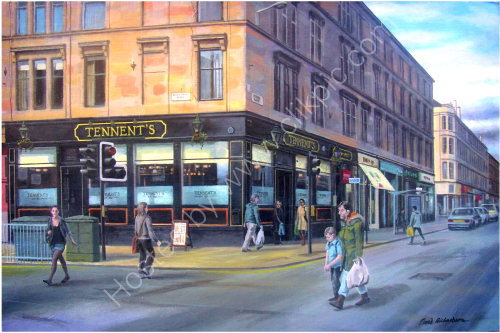 tennent's bar (day) glasgow