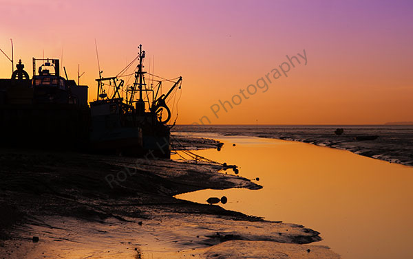 Sunrise at Leigh on Sea