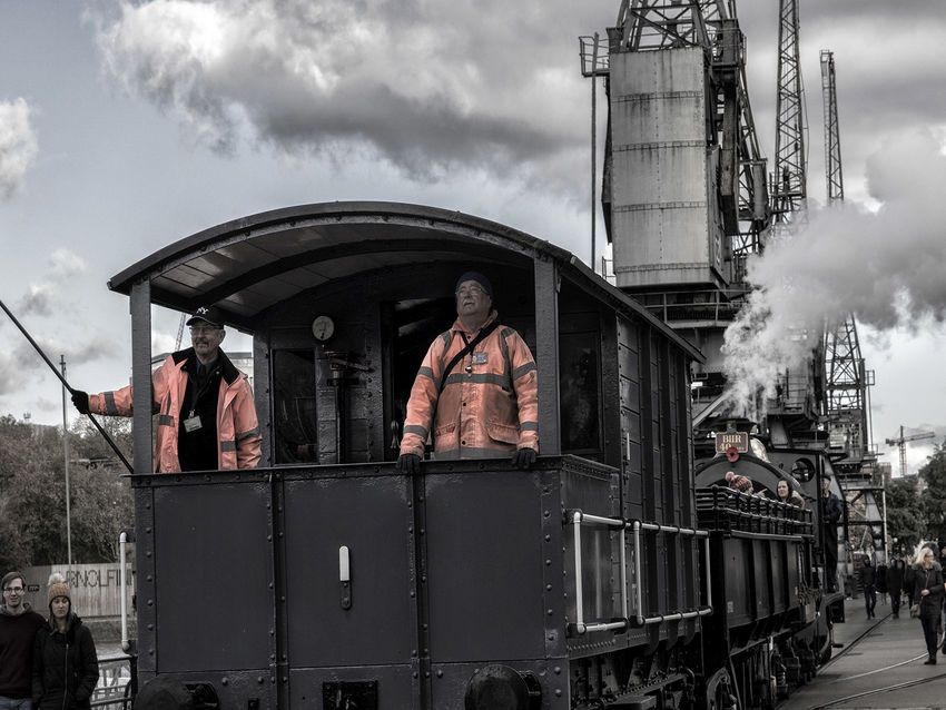 1st- Train Ride Past the Cranes