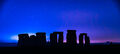 Christopher Harris--- Silhouette of Stonehenge in the crisp cold night ---Commended