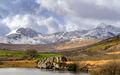 Teresa Hopkins ---Snow-Capped Mountains North Wales-- Highly Commended