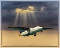 Third---Wheels down, landing lights on