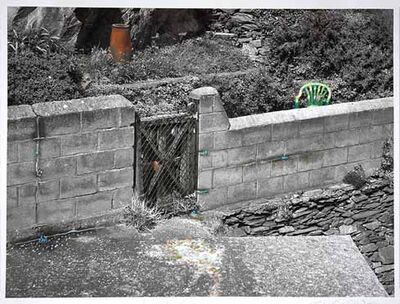 Architecture of Sleep #17, 2013, mixed media / image area 49 x 66 cm
