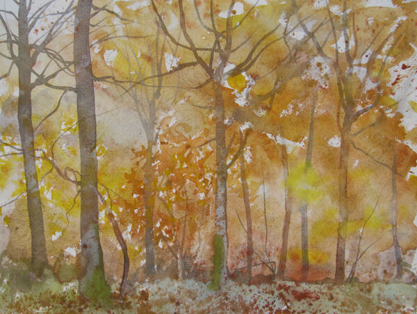 Outdoor series, October 2018 - sketch 4