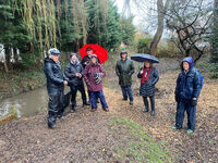 Guided walk along section of the brook system