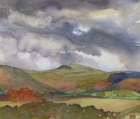 Plein air sketch - Fan Fawr