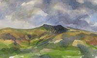 Plein air sketch - Pen y Fan