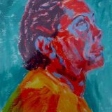 Woman in yellow