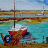 Ashlett Creek. Seascape