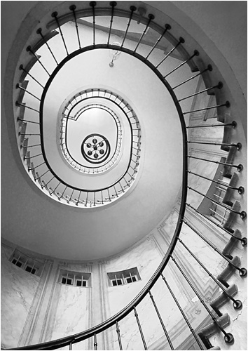 A long way up