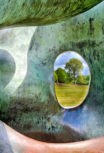 Framed by Moore
