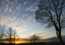Leathley sunset