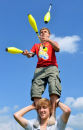 Shoulder juggling
