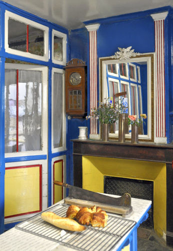 Inside the shop