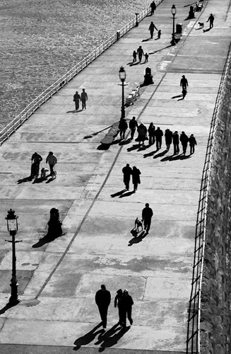 A Stroll by the Sea