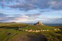 cairn on Penycloddiau