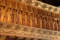 Llananno rood screen