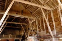 timber-framed barn