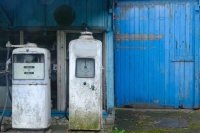 old petrol pumps
