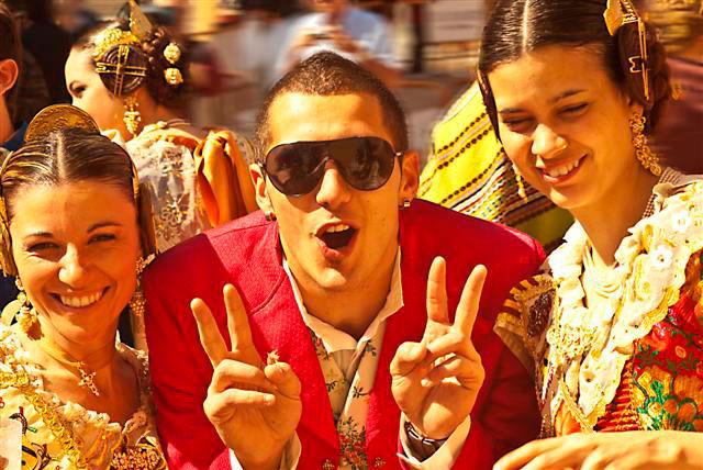 A fiesta is a great opportunity to get to know people.