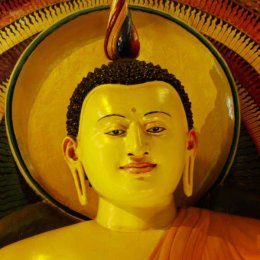 A Sri Lankan Buddha