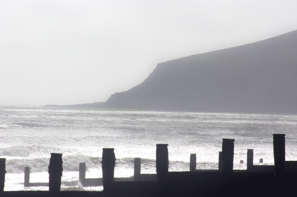 Groynes in Eastbourne