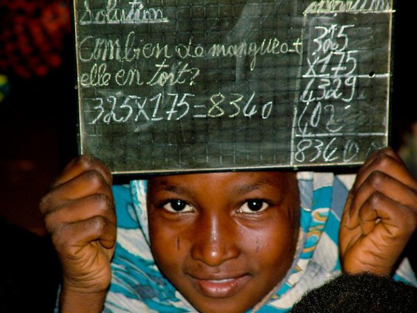 Maths on a board