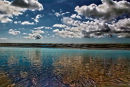 Reflections in the sand