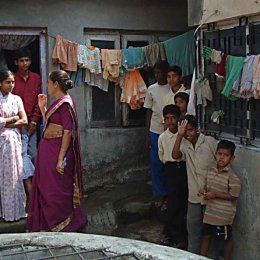 Shanty hut in Mumbai