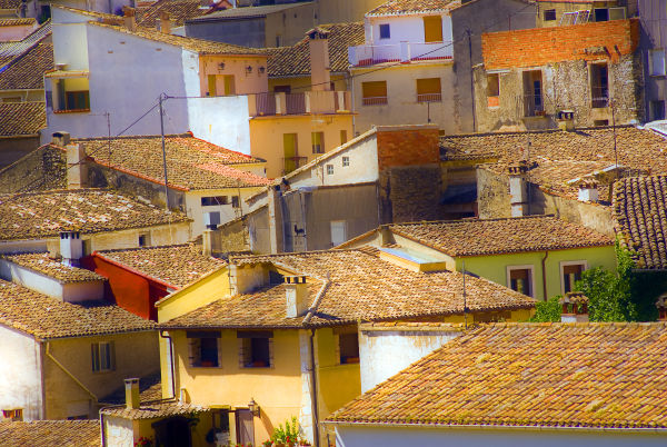 Spanish mountain village