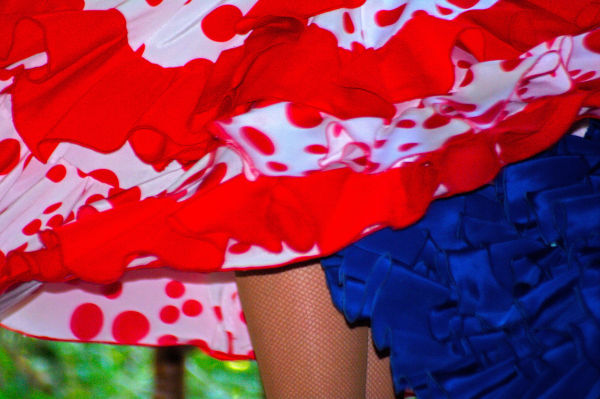 Swirling Flamenco Skirts