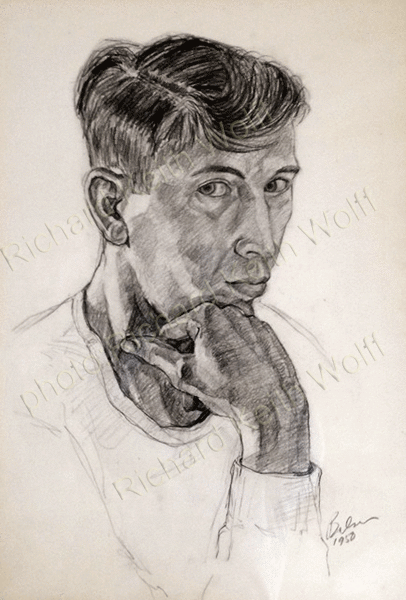 Bob Balser self-portrait