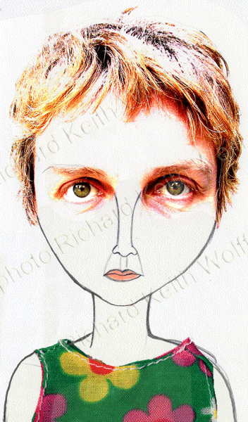 Emma Calder self-portrait
