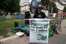 Newspaper headlines