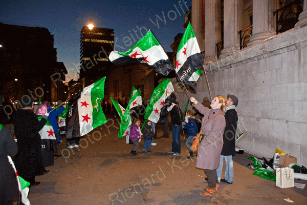 Syrian rally