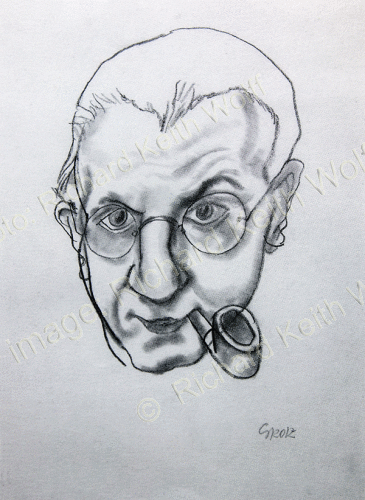 George Grosz self-portrait
