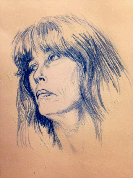 Nicolette Van Gendt self-portrait